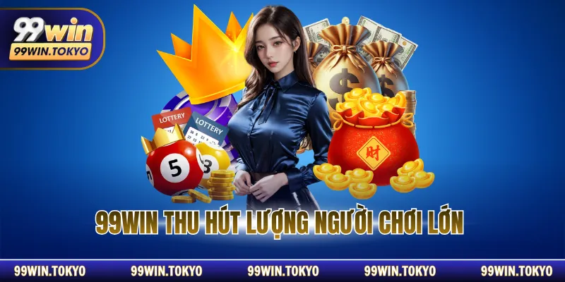 99Win thu hút lượng người chơi lớn